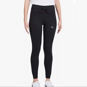 *SOLD* PUMA Womens Midweight Drawstring Jogger Leggings with Side Pocket